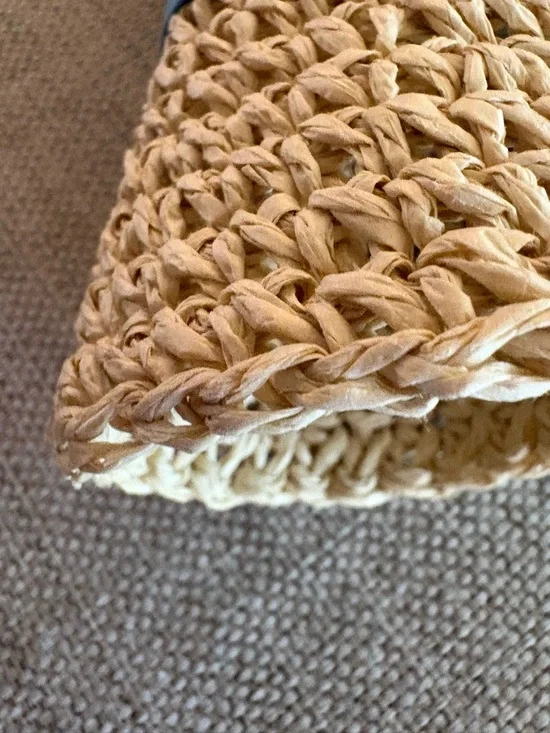 Dolce & Gabbana Light Blue Straw Hat | Beachy Resort Sun Hat | Rare Promo - Picture 6 of 9